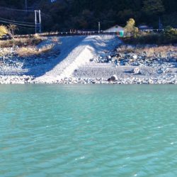 何とか釣れたが苦戦 ～天竜川ルアーフライ専用区～